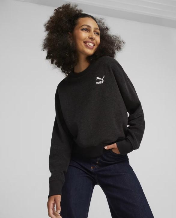 CLASSICS Fleece Crew 621413 01 PUMA 