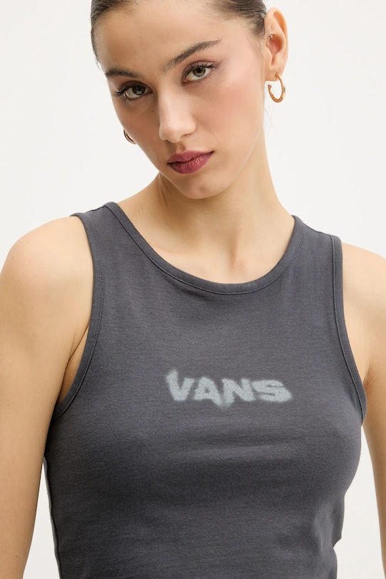 Blur Fitted Crop Tank VN000MBX 1O71 VANS 