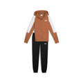 ESS BLOCK Hooded Full-Zip Sweat Suit FL B