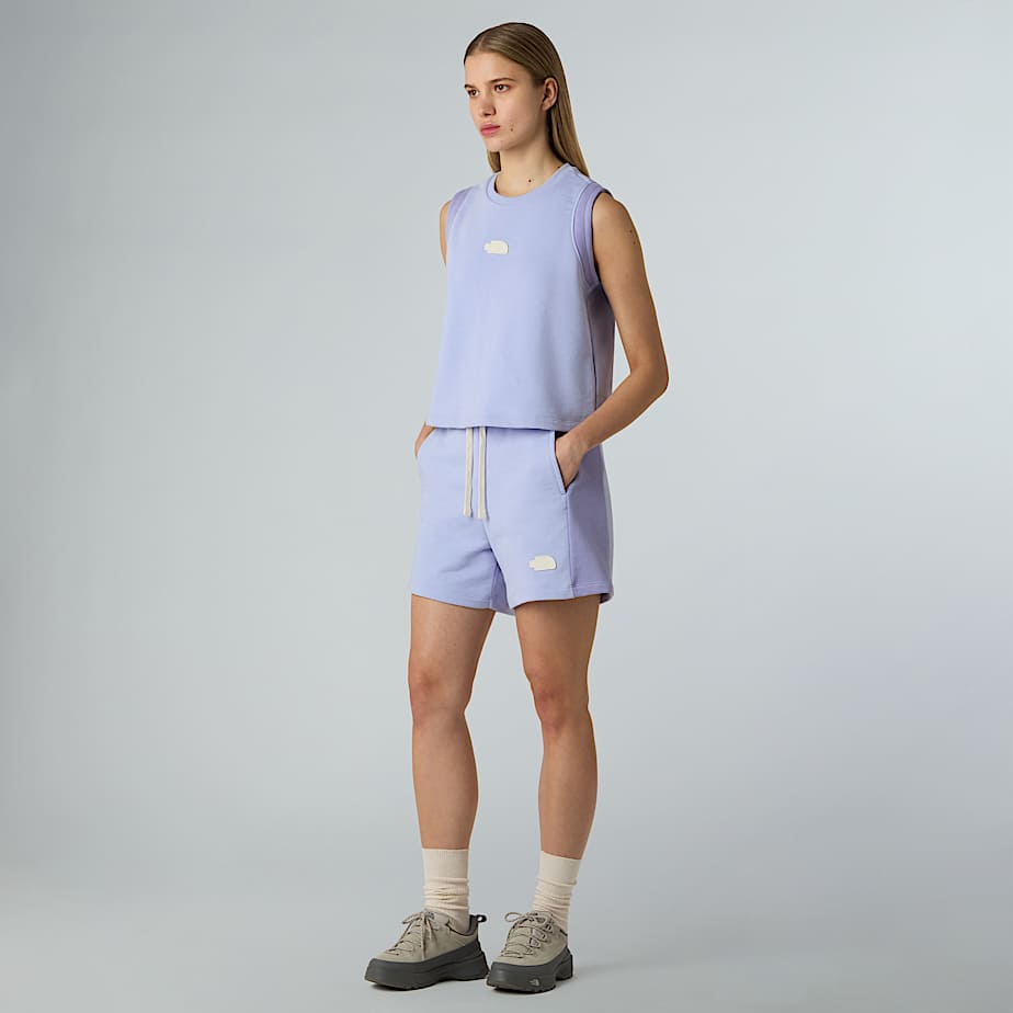 Terry Relaxed Cropped Tank NF0A8C26 0VL1 THE NORTH FACE 