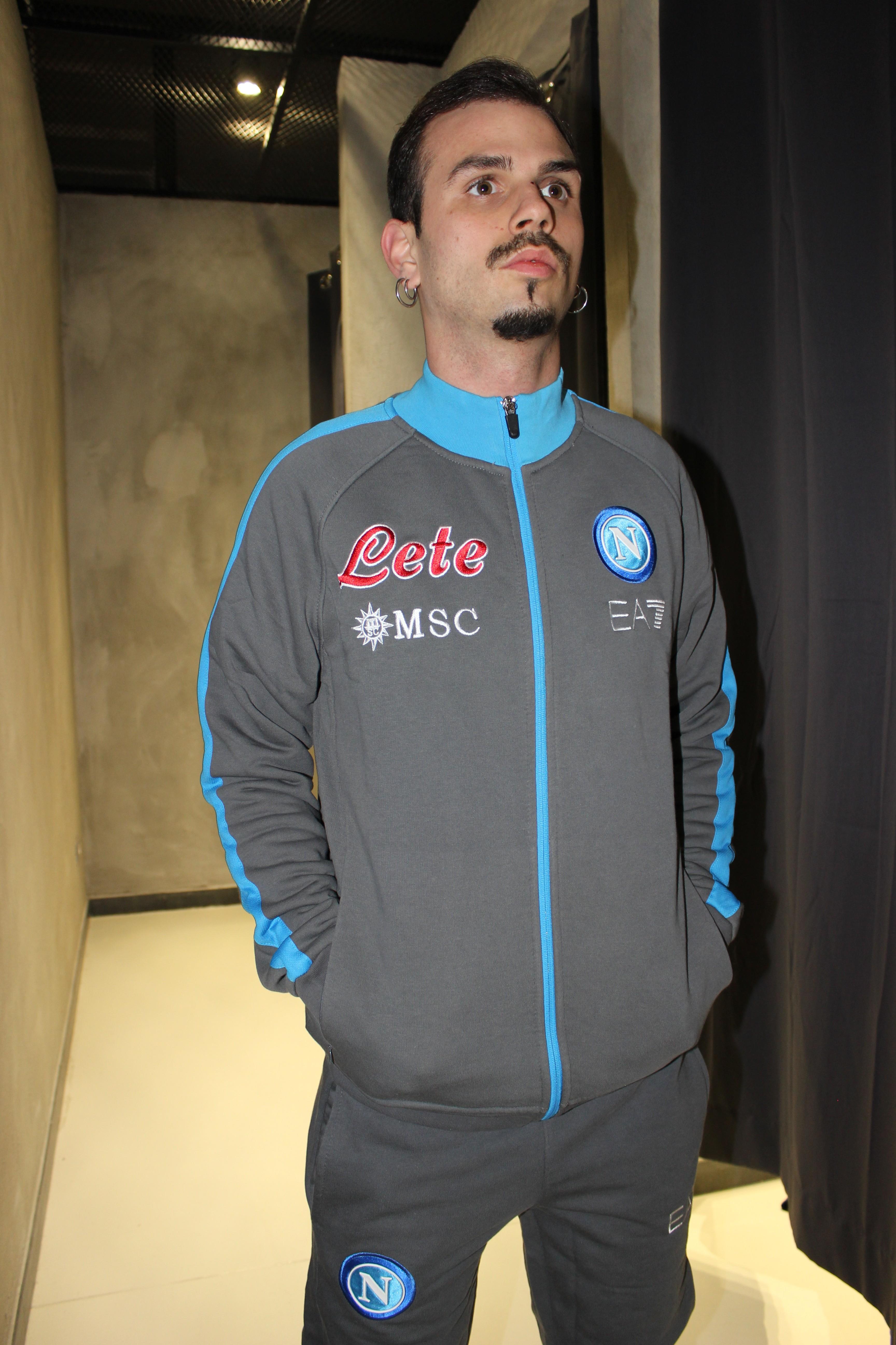 SSC Napoli Tuta Interlock Magnet 2022/2023 23R16 980 EA7 
