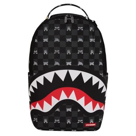 Gray Peeking Character Check 910B8872NSZ UNI SPRAYGROUND 