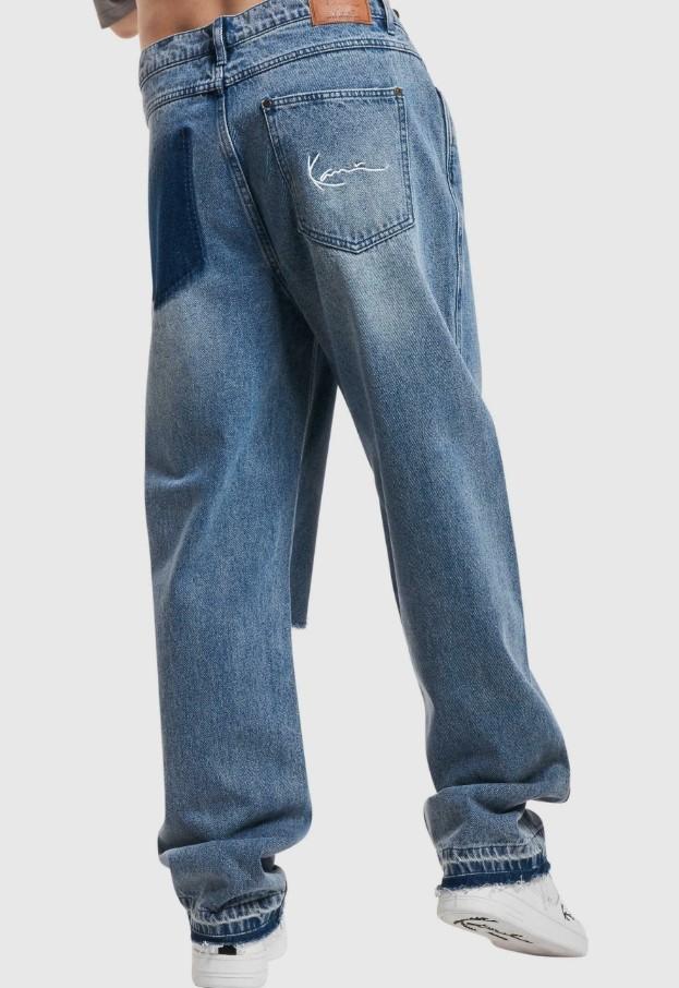 KK OG distressed baggy five pocket denim KM234033 1 KARL KANI 