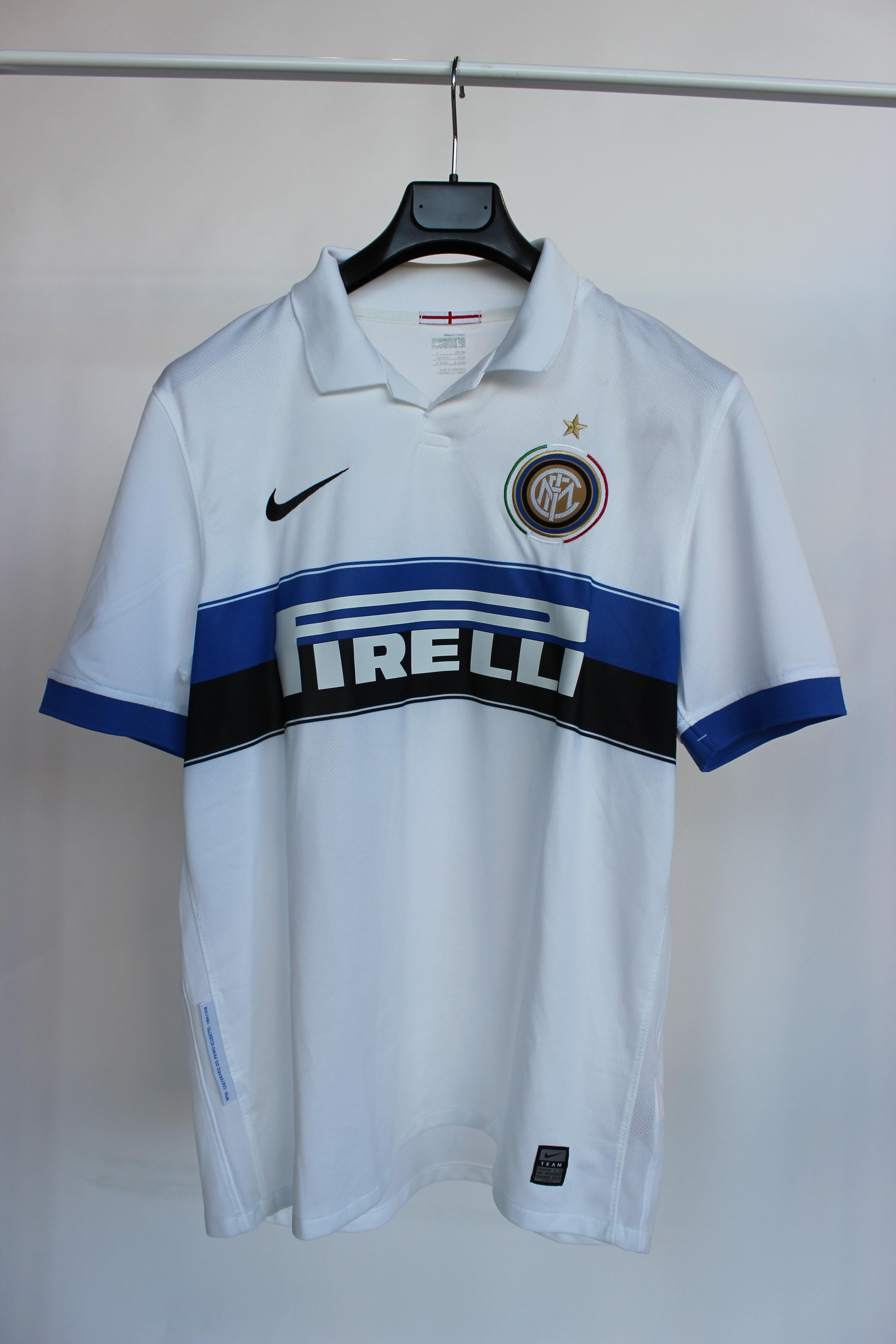 2009-10 Inter Milan Nike Away 354271 105 NIKE 