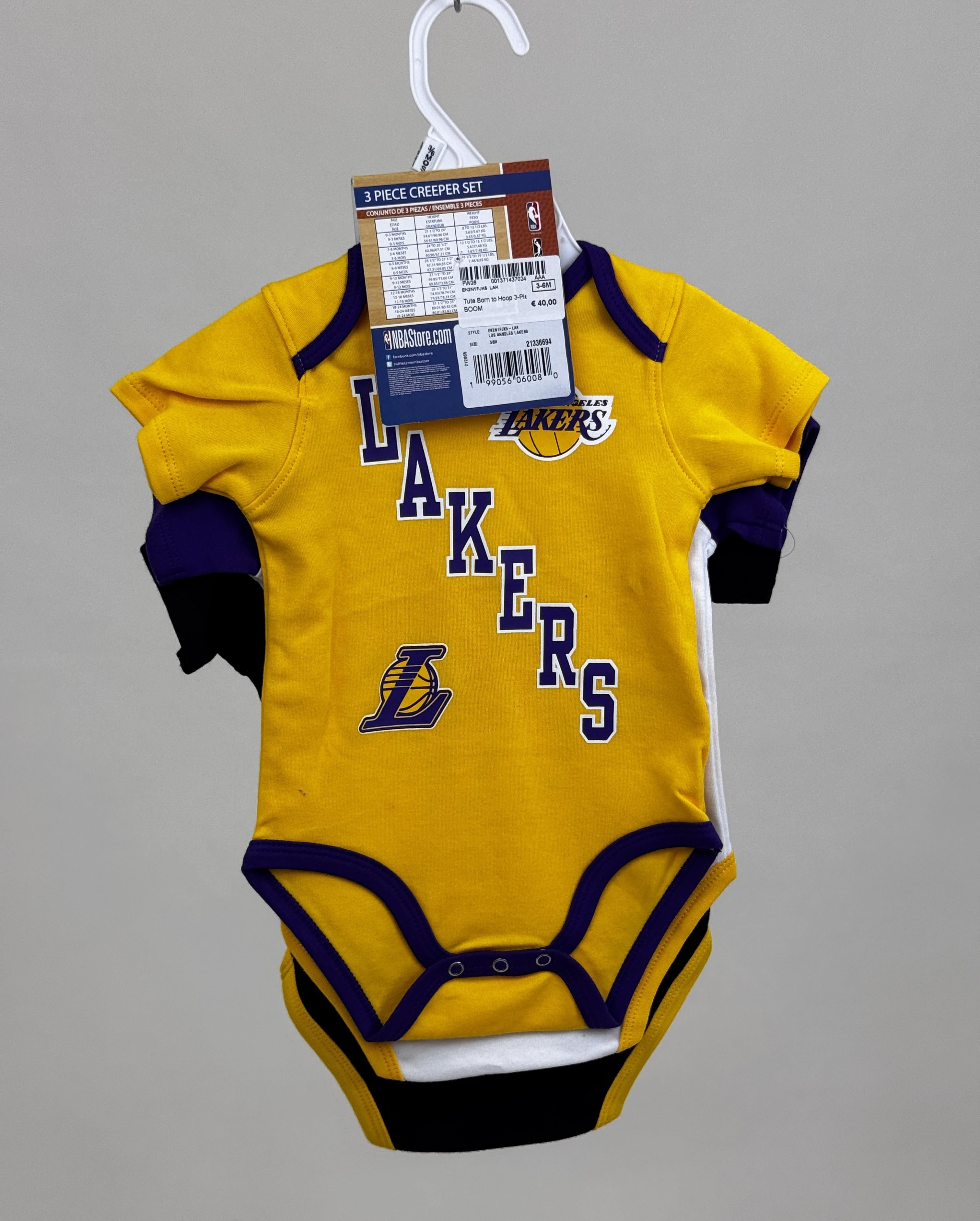 Born to Hoop 3-Piece da 9 a 24M EK2I1FJK5 LAK BOOM 