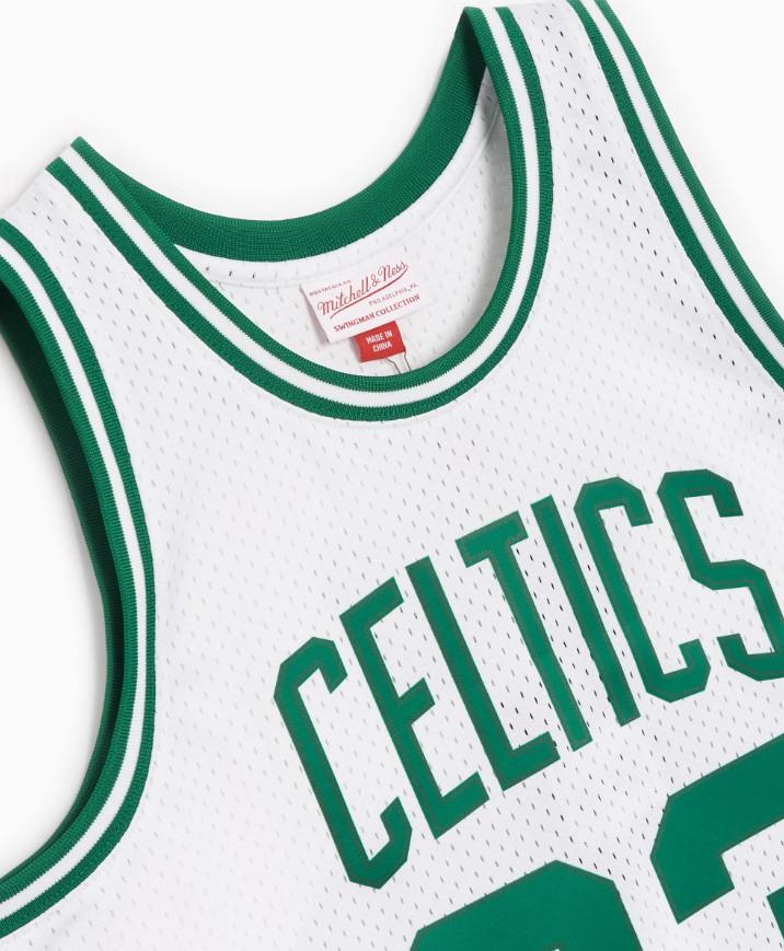 BOSTON CELTICS - LARRY BIRD SMJYGS18141 WHITE MITCHELL&NESS 