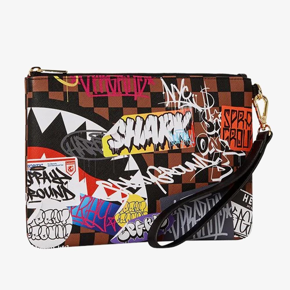 TAGGED UP SIP CROSSOVER CLUTCH 910B5536NSZ  SPRAYGROUND 