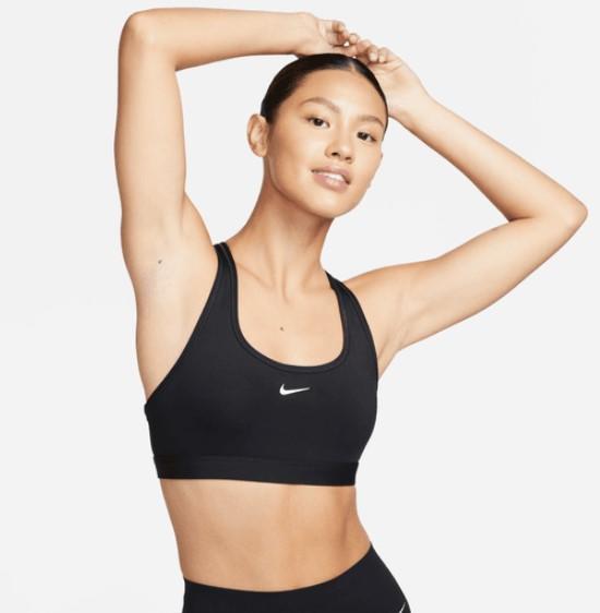 NK SWSH LGT SPT BRA DX6817 010 NIKE 