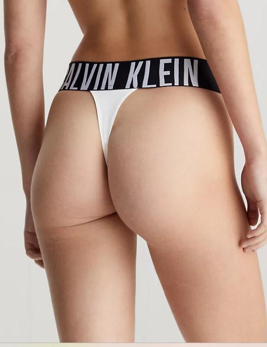 high leg thongs 000QF7638E 100 CALVIN KLEIN 