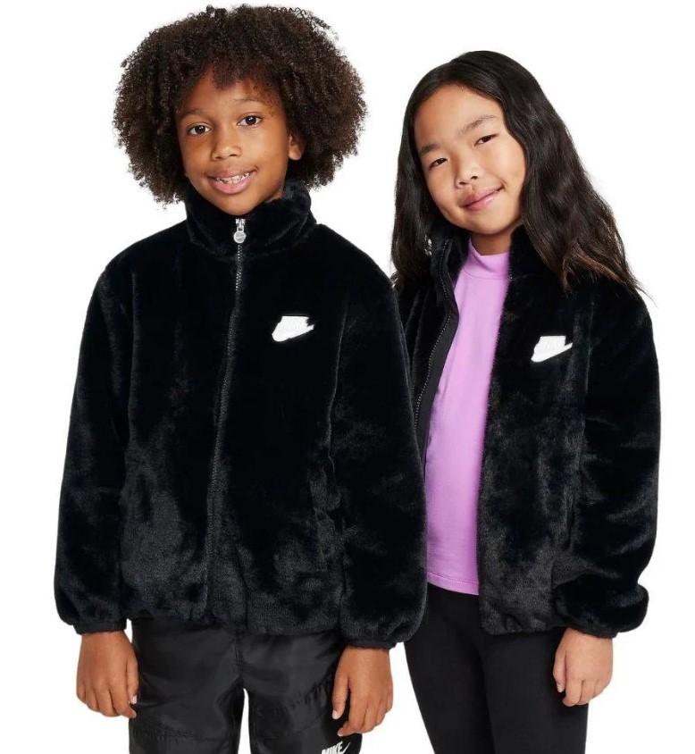 Nkn Nike Faux Fur Jacket 86M137 023 NIKE 