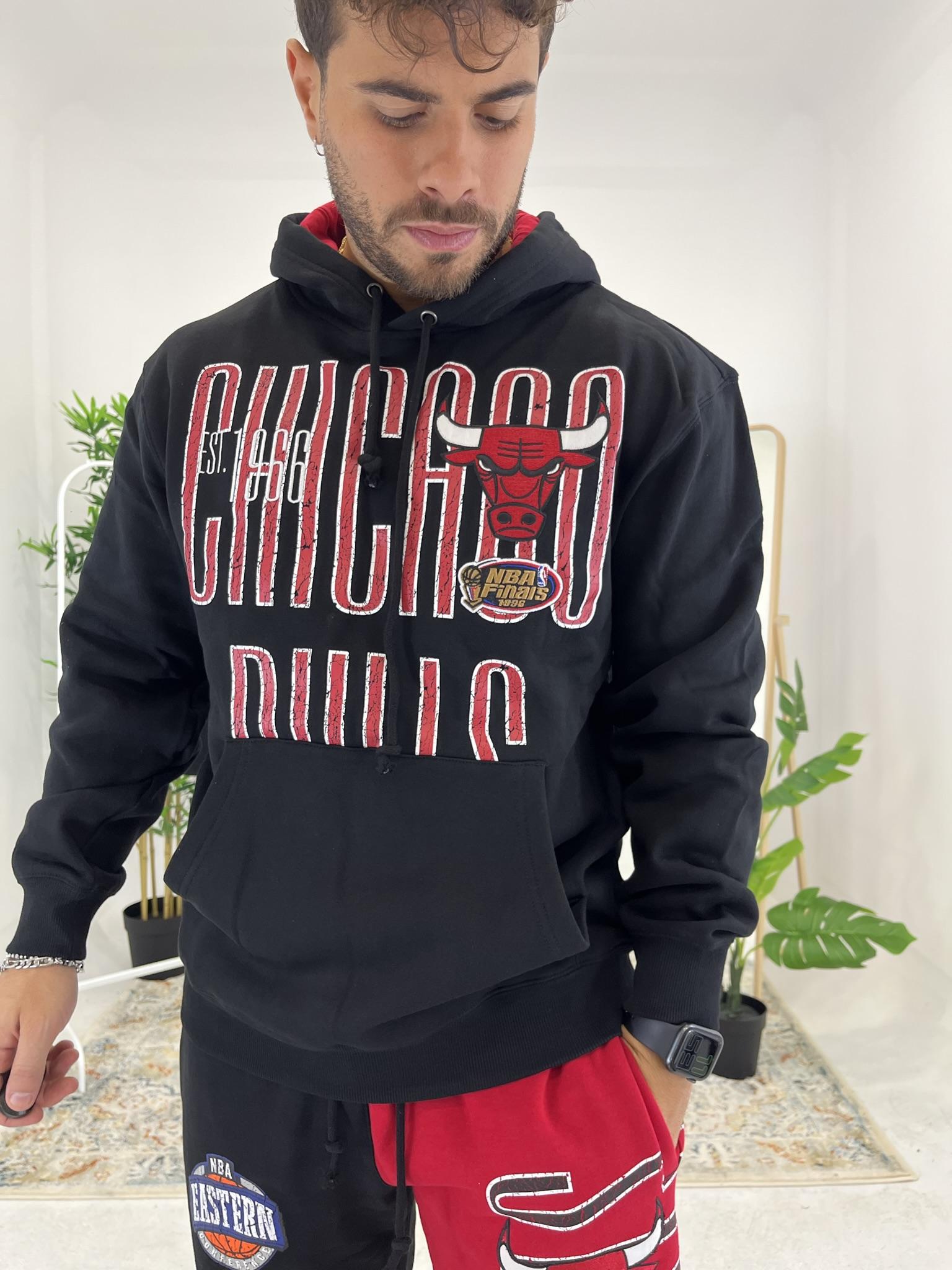 Team OG Fleece 2.0 Chicago Bulls Mitchell and Ness FPHD5524 CBUBLK MITCHELL&NESS 