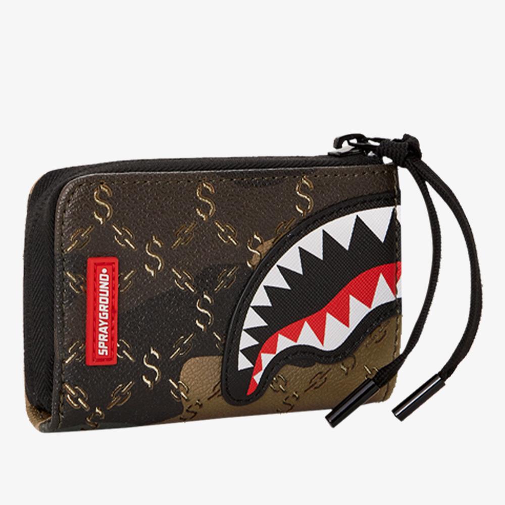 $ PATTERN OVER CAMO WALLET 910W5553NSZ  SPRAYGROUND 