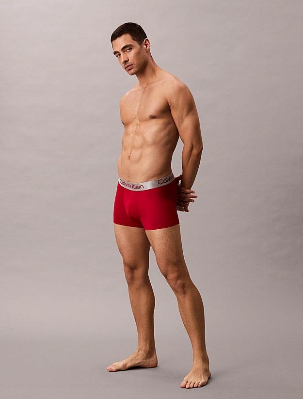 Boxer a vita bassa in confezione da 3 - Microfibre Stretch LV00NB4269 0GU CALVIN KLEIN 
