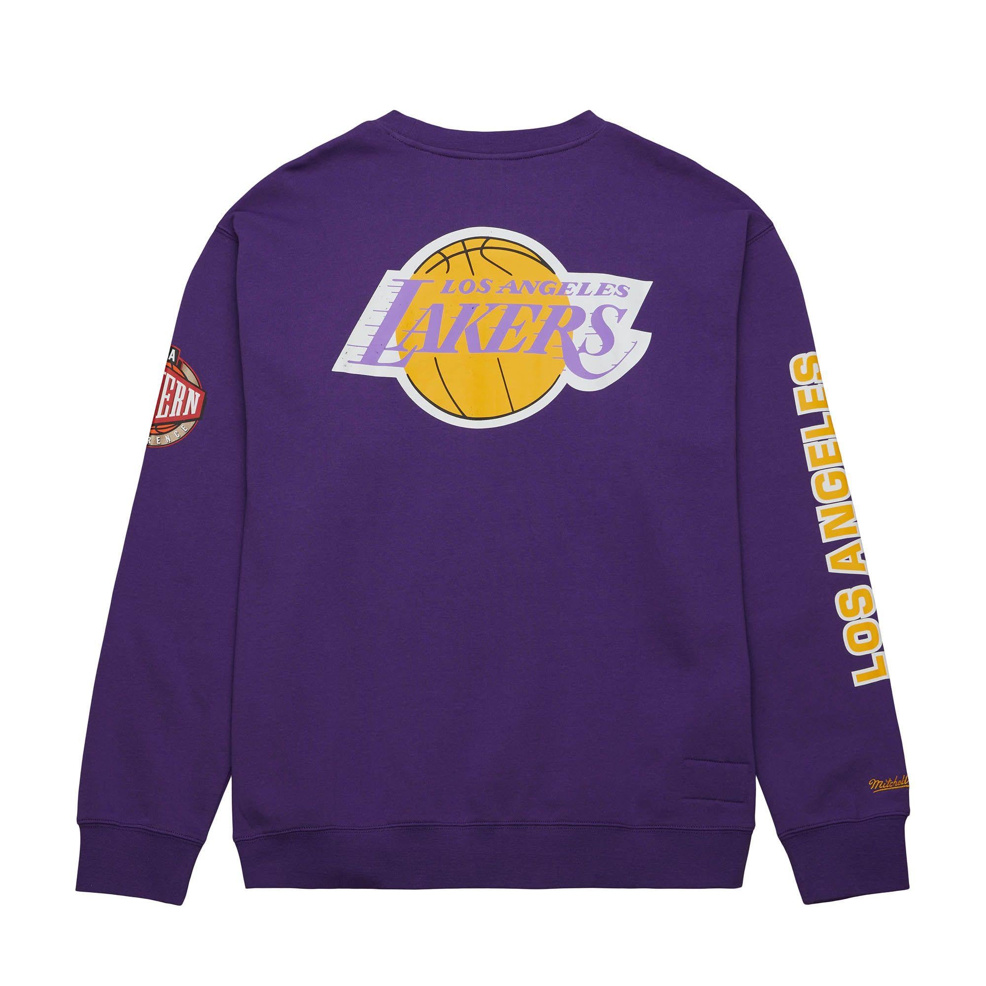 Crew Fleece FCPO6338 LALPURP MITCHELL&NESS 