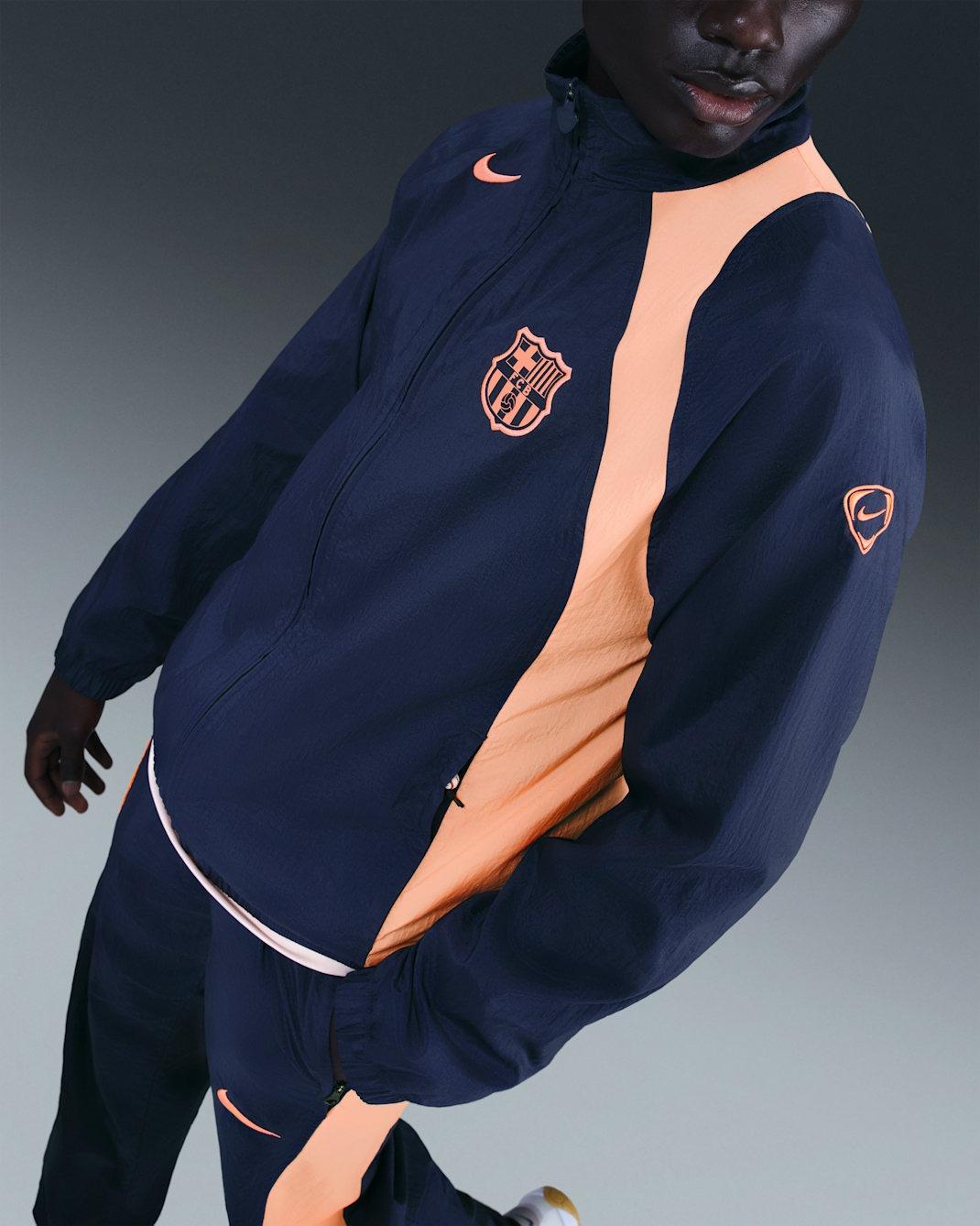 FC Barcelona<BR/>Men's Nike Soccer Total 90 Soccer Tracksuit HQ9735 410 NIKE 
