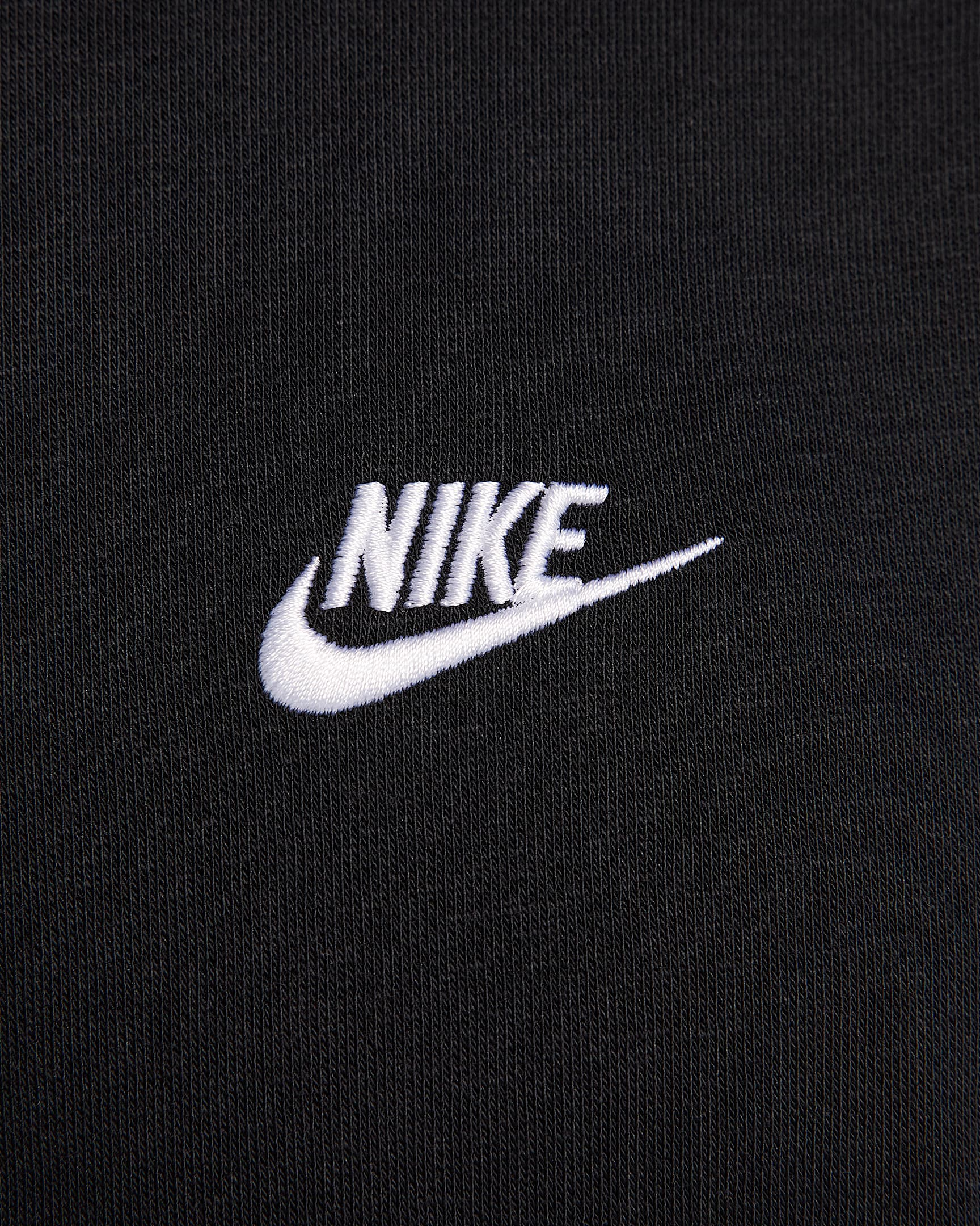 Felpa pullover in fleece con cappuccio FN3859 010 NIKE 