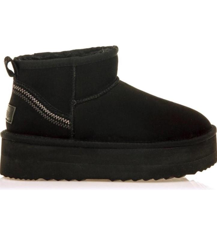 Stivaletto da donna 59733 NUEZ NEGRO MTNG 