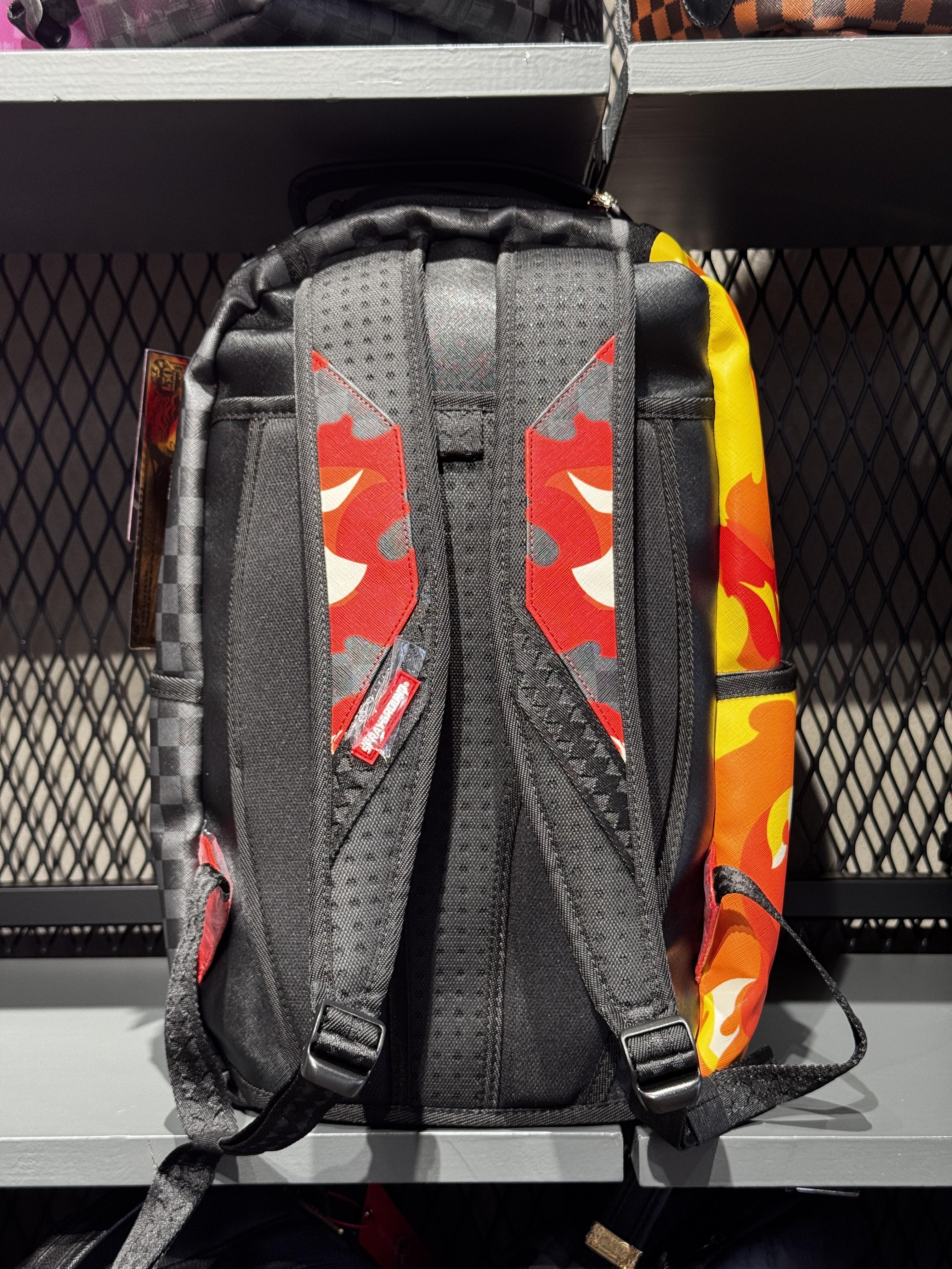 Bender Fire Drama Backpack 910B7795 NSZ SPRAYGROUND 
