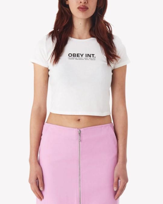 Cropped Chloe 22WC0000735 WHITE OBEY 