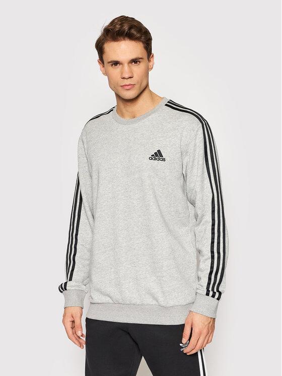 FELPA ESSENTIALS FRENCH TERRY 3-STRIPES GK9101 UNI ADIDAS 