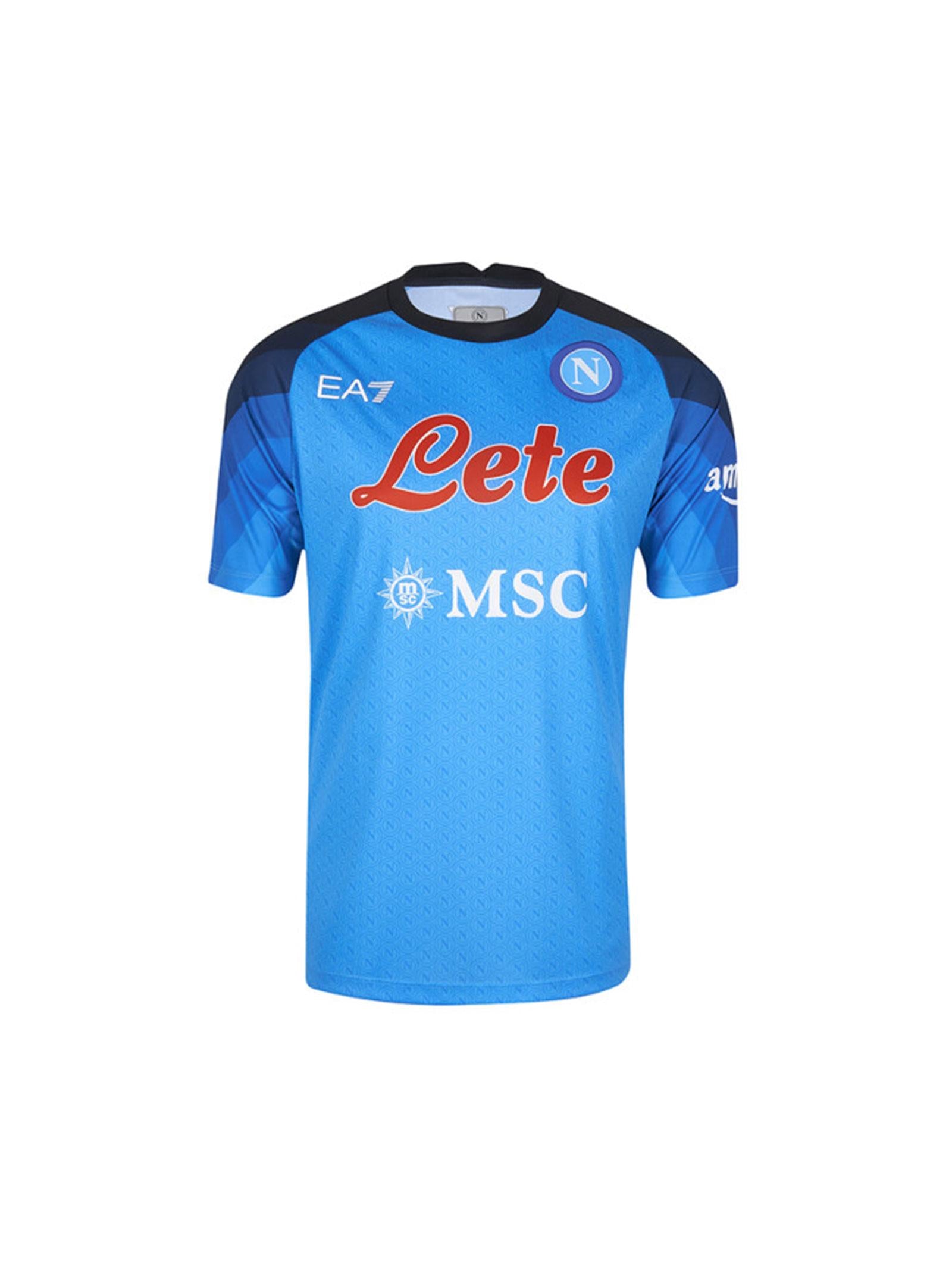 SSC Napoli Maglia Replica Home 2022/2023 23W01 831 EA7 