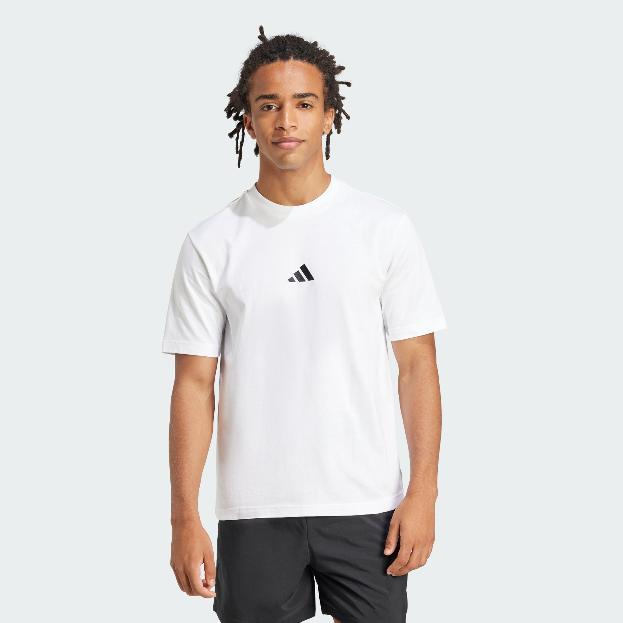 T-shirt Essentials Small Logo Single Jersey JF1092 UNI ADIDAS 