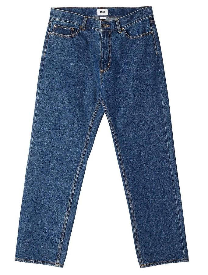 BENDER DENIM PANT 142010080 STN OBEY 