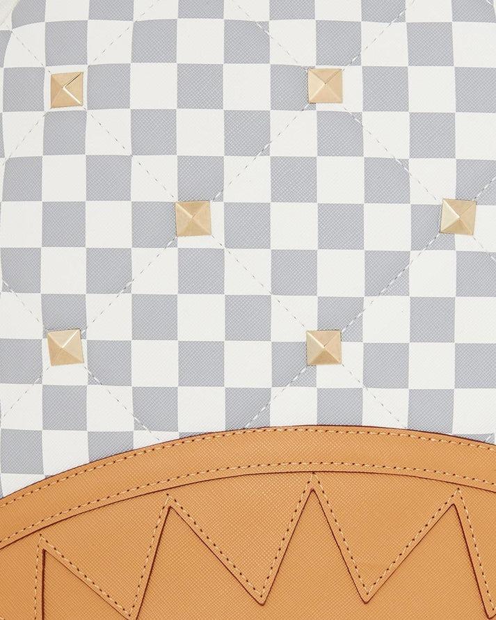 Cream henny quilt puff backpack 910B7537 NSZ SPRAYGROUND 