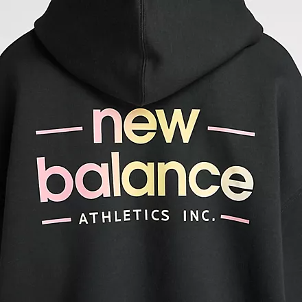 Reimagined Fleece Oversized Hoodie WT53515 BK NEW BALANCE 
