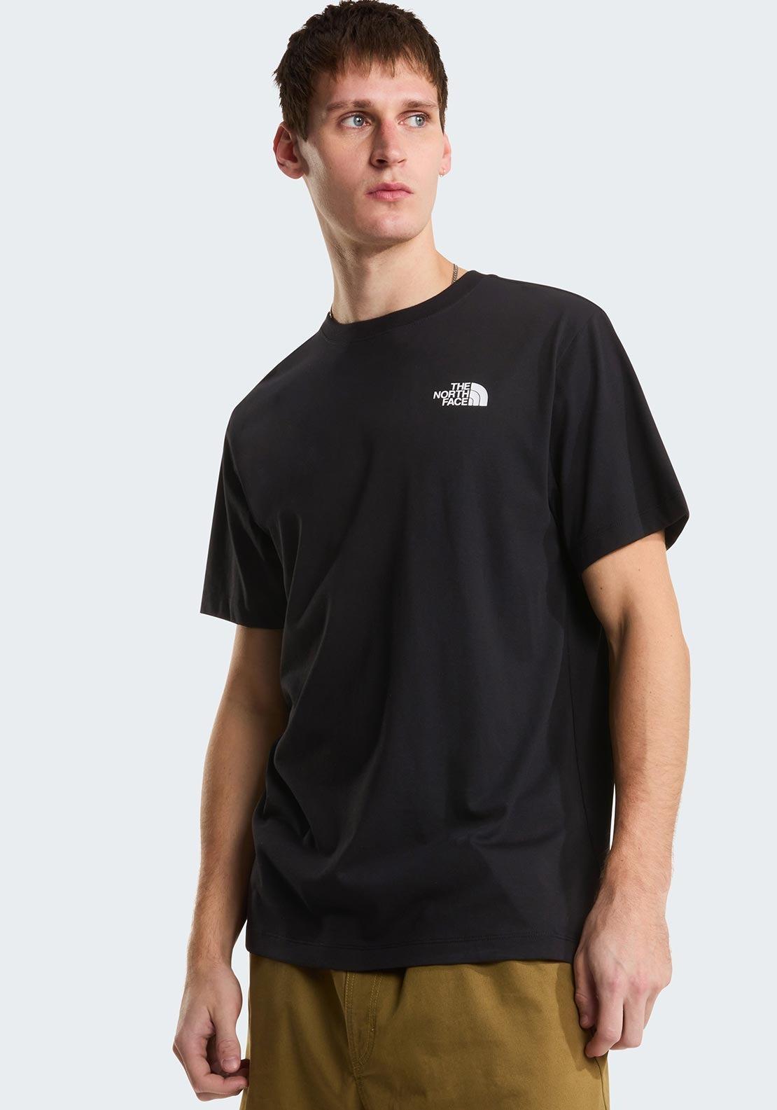 Vertical Regular Short Sleeve Tee-Grap NF0A8GV1 JK31 THE NORTH FACE 