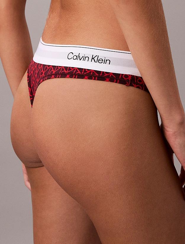 Perizoma - Icon Cotton Modal LV00QF8518 ZIJ CALVIN KLEIN 