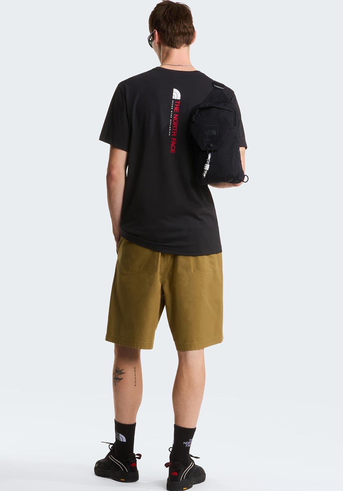 Vertical Regular Short Sleeve Tee-Grap NF0A8GV1 JK31 THE NORTH FACE 