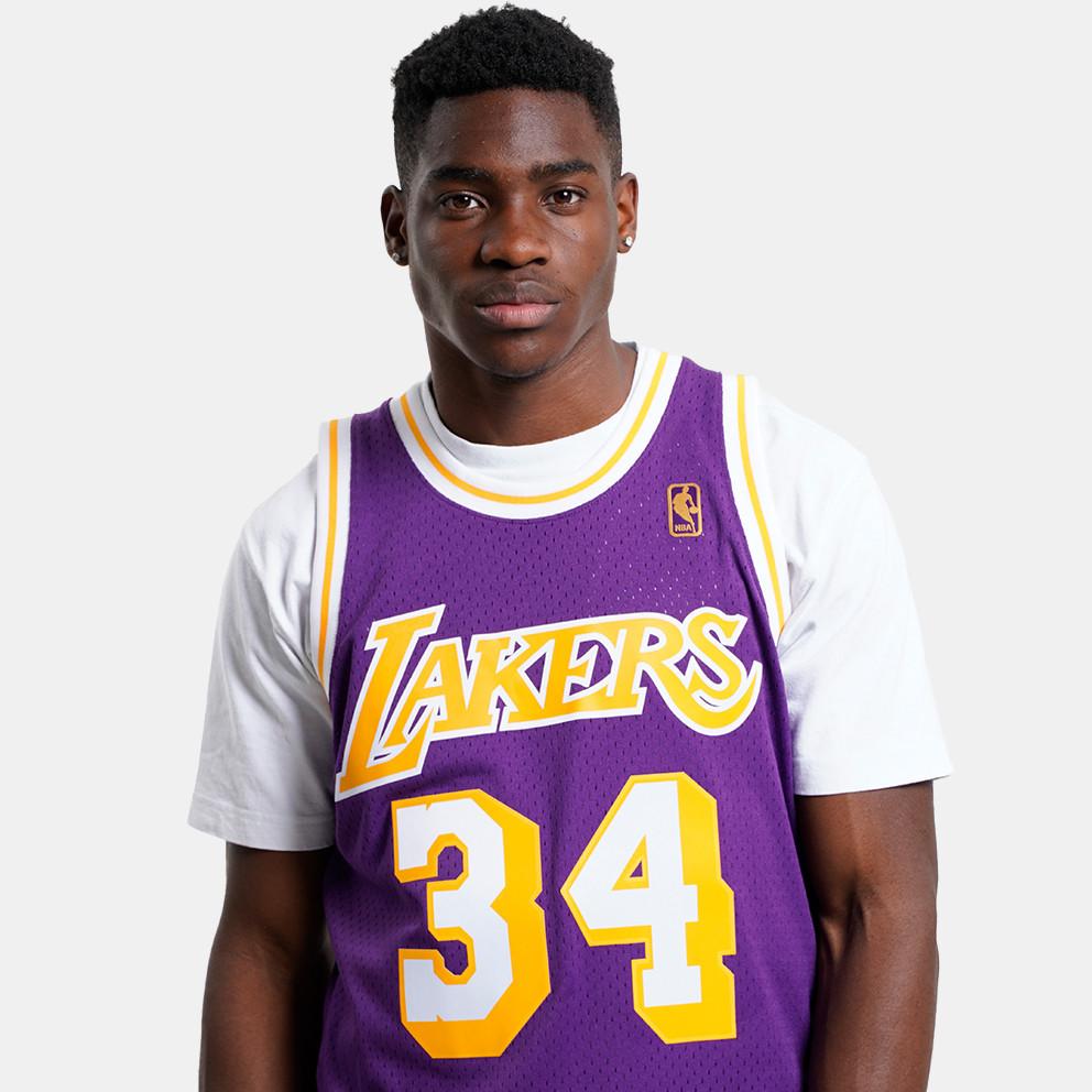 LOS ANGELES LAKERS - SHAQUILLE O'NEAL SMJYGS18178 PURPLE MITCHELL&NESS 
