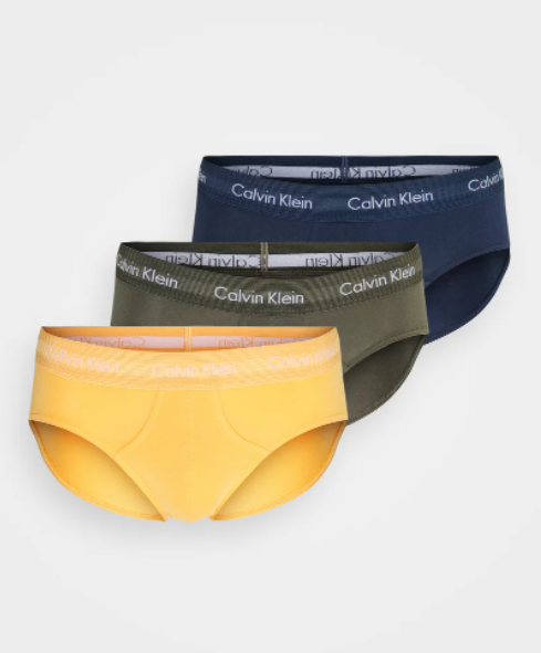 Confezione 3 Slip CK 0000U2661G 208 CALVIN KLEIN 
