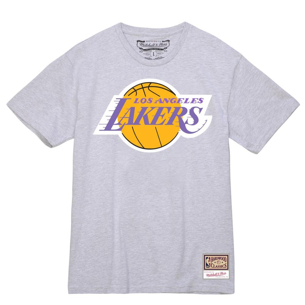 NBA Logo Team Tee BMTRINTL 1268LAL MITCHELL&NESS 