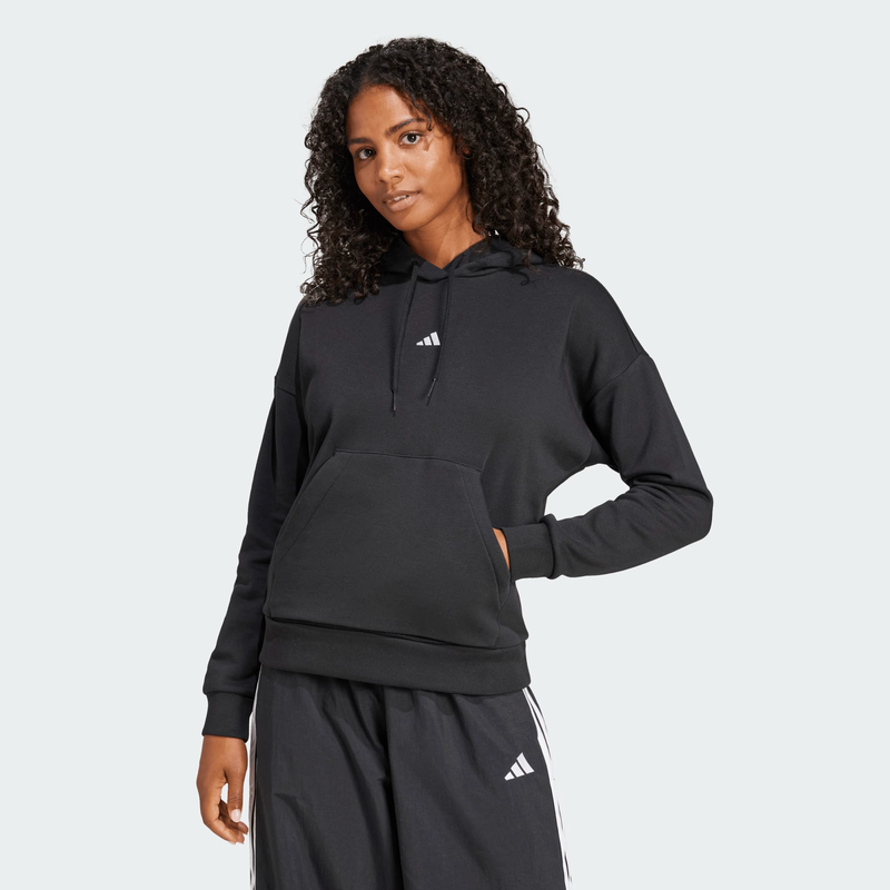 Felpa Con Cappuccio Essentials Small Logo Feel Cozy