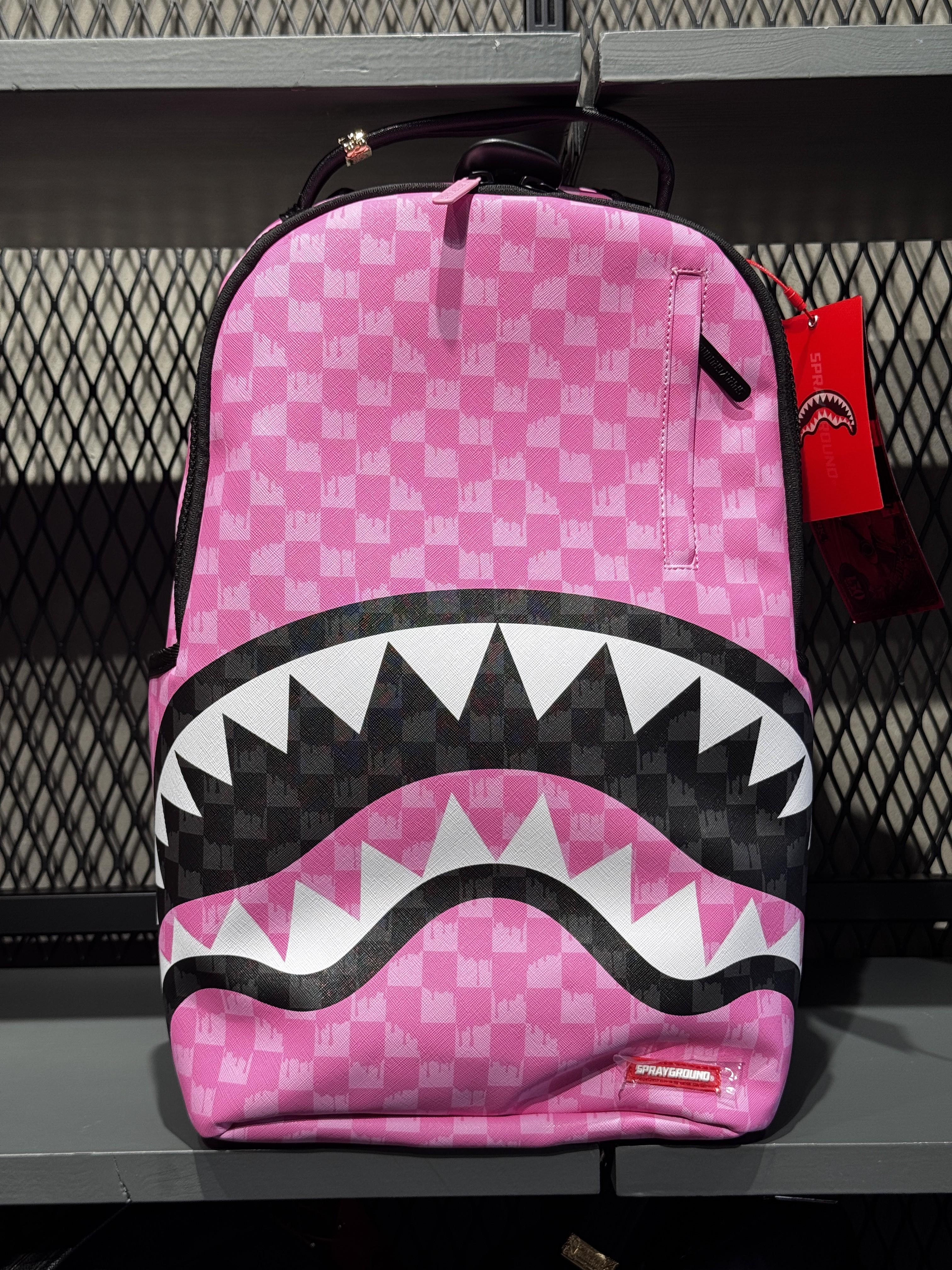 Pink And Black Drip 910B7694 NSZ SPRAYGROUND 