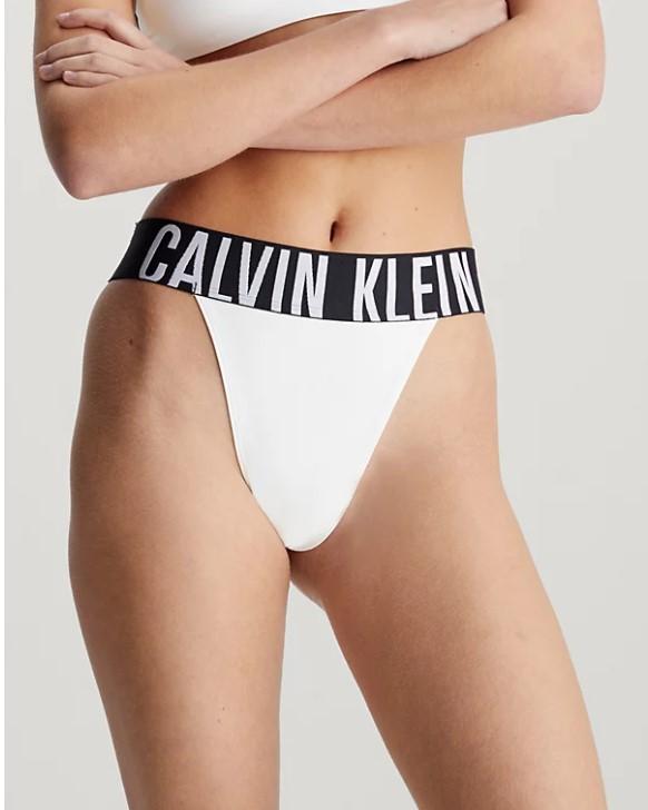 high leg thongs 000QF7638E 100 CALVIN KLEIN 