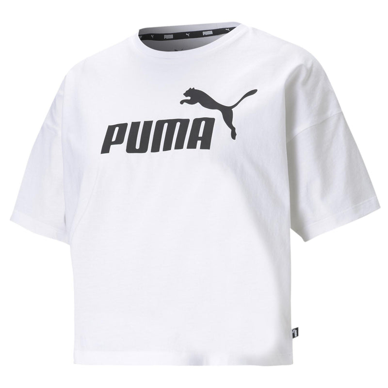 ess cropped logo tee