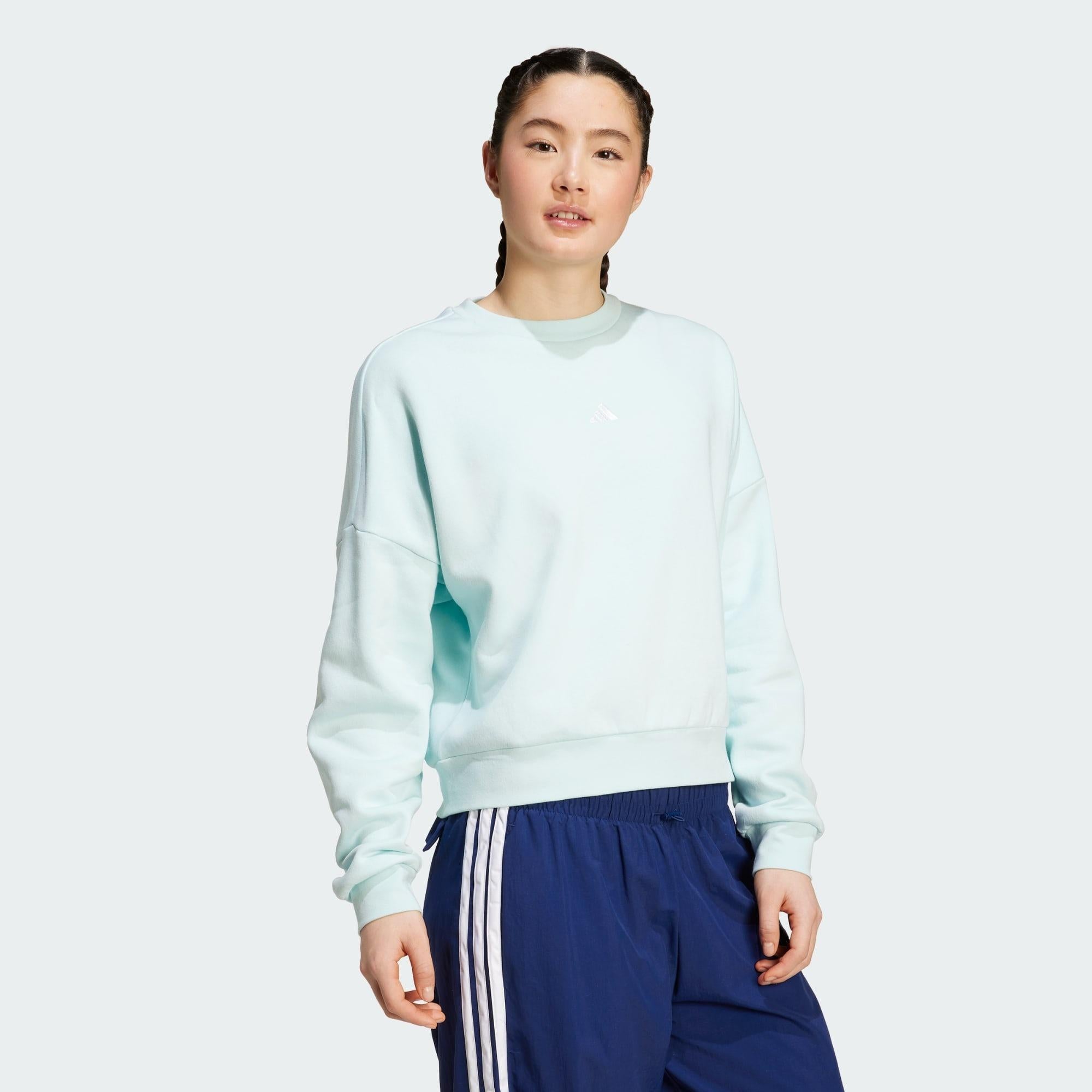 Essentials Small Logo Feelcozy Sweatshirt JV7300 UNI ADIDAS 