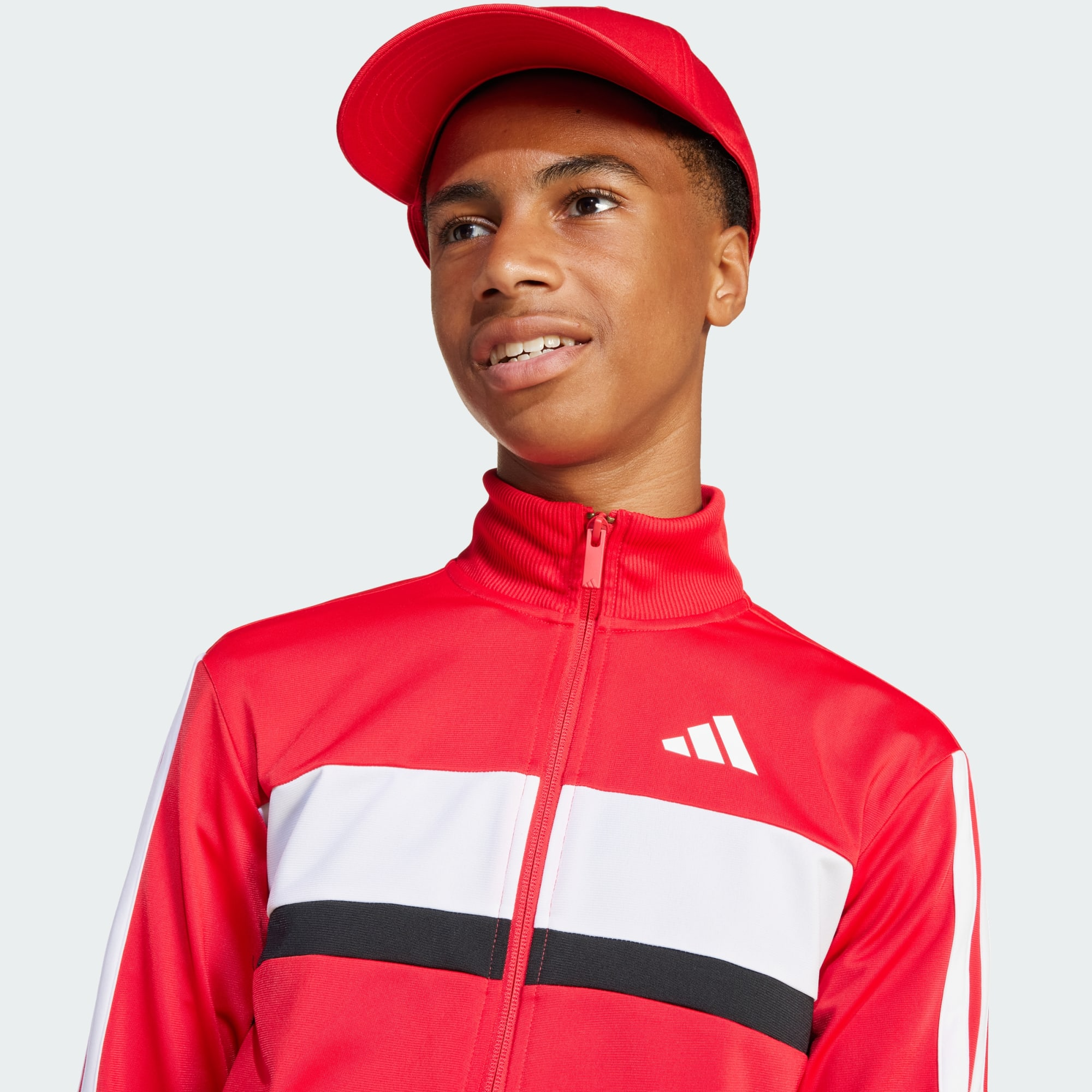 Tuta Seasonal Essentials Tiberio 3-Stripes Tricot Junior JI6214 UNI ADIDAS 