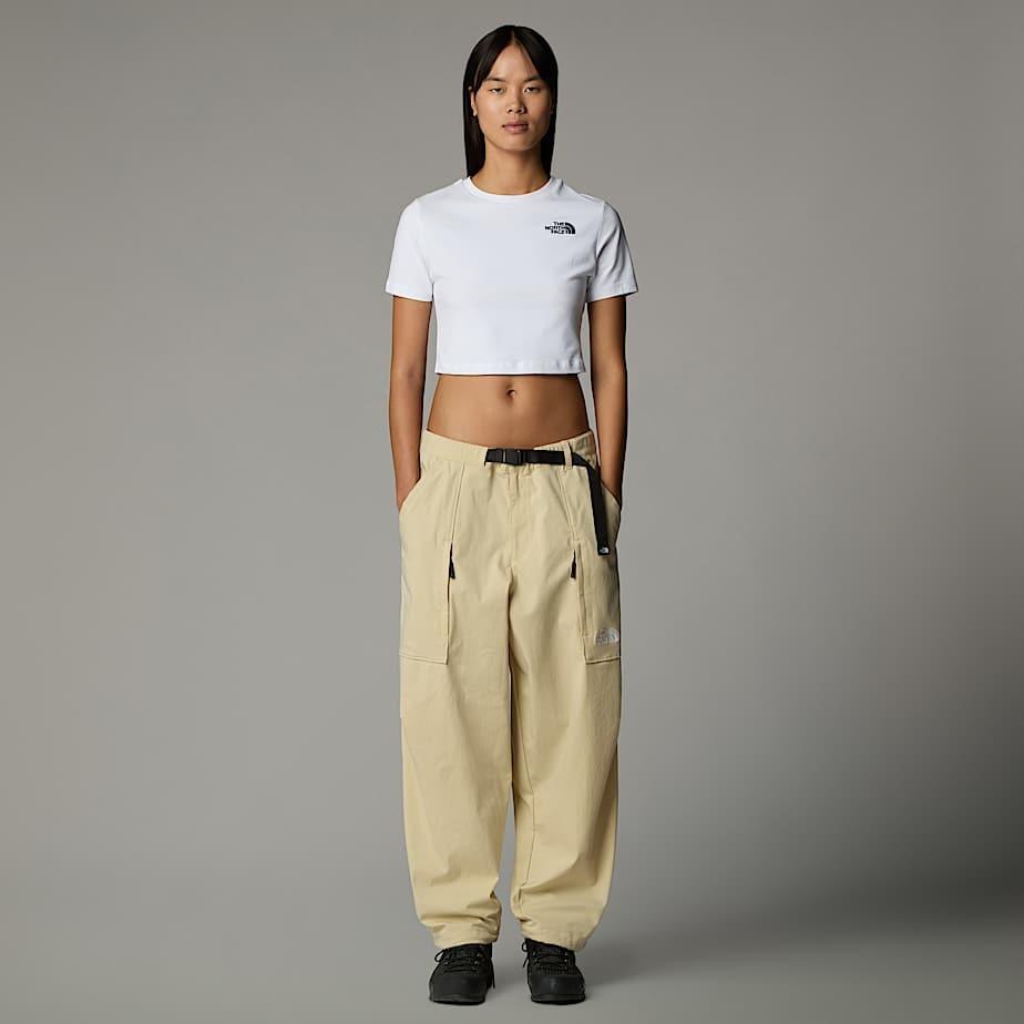Essential Cropped Slim Tee NF0A55AO FN41 THE NORTH FACE 