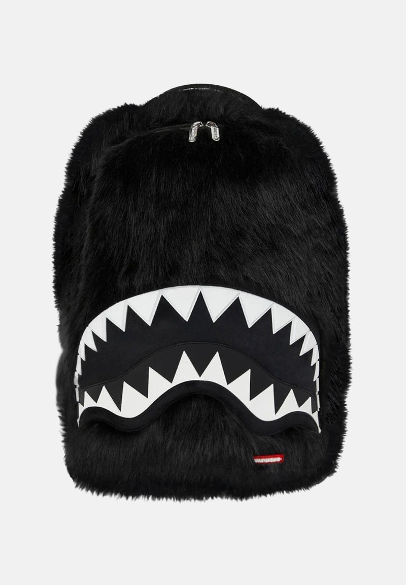 Fur Cray Black Backpack