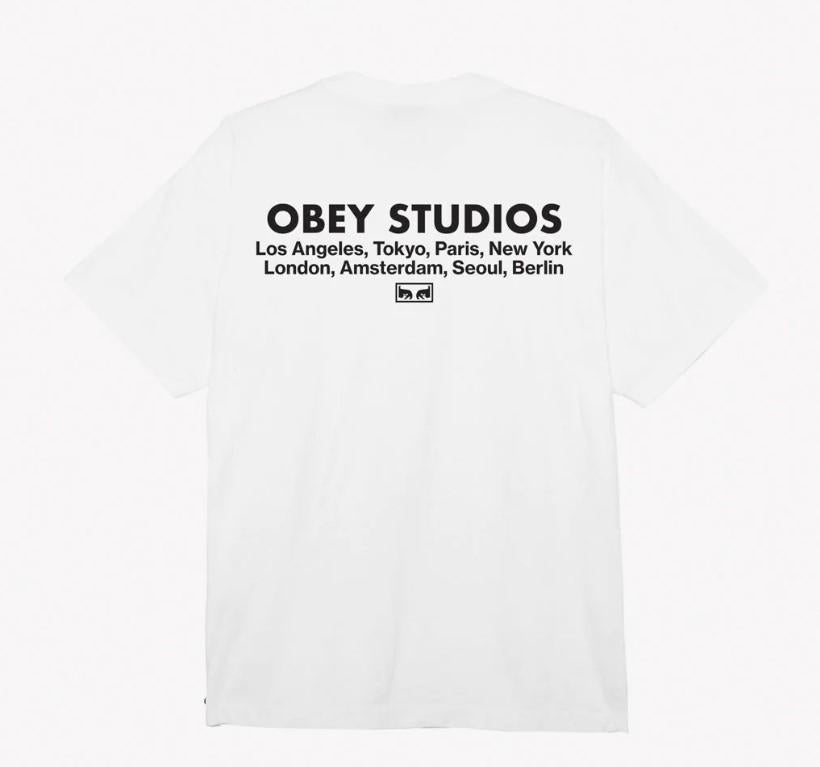 Studios 22MC0000958 WHITE OBEY 