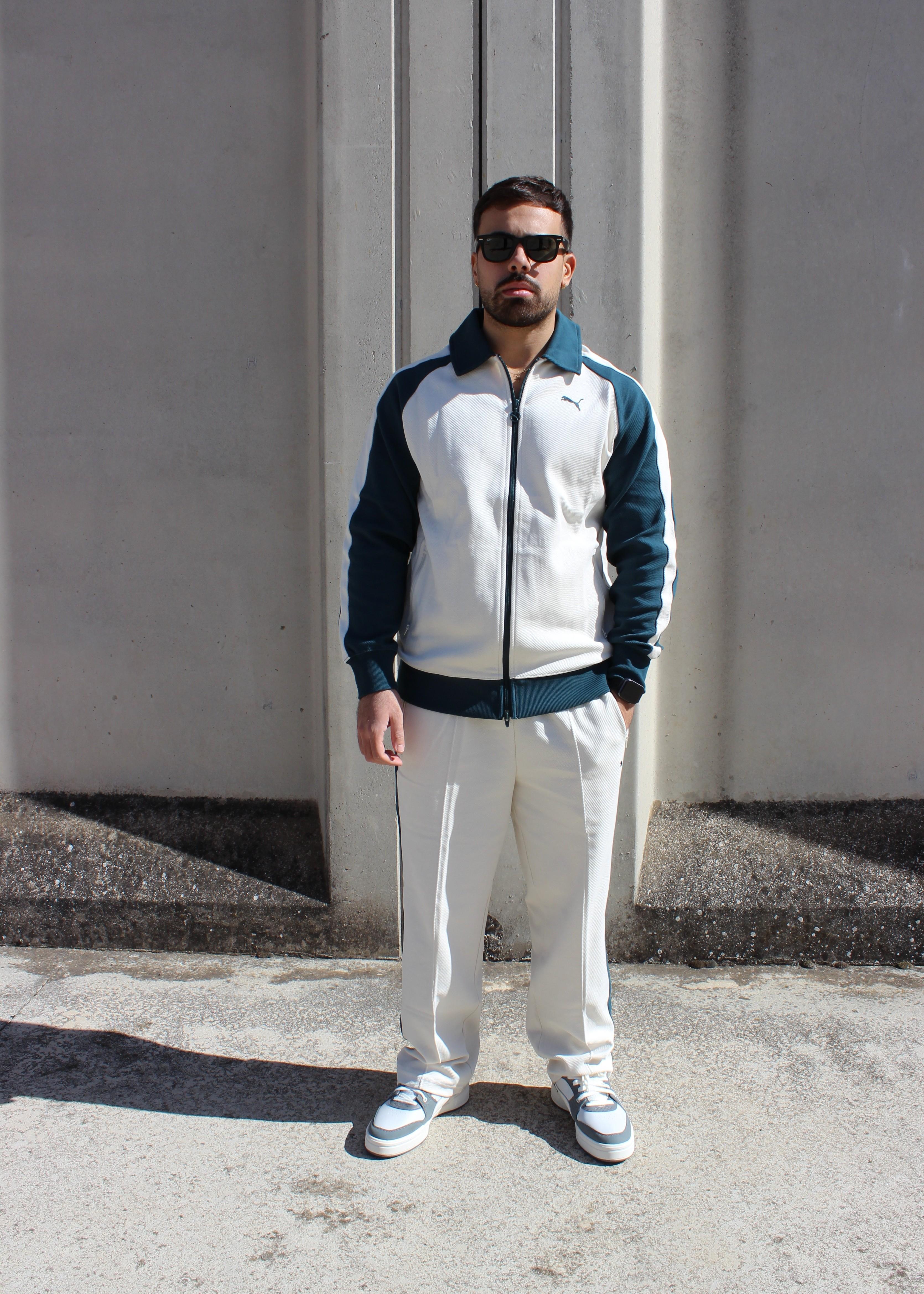 jacquard tracksuit with relaxed mandarin collar T7 DK 632994 87 PUMA 