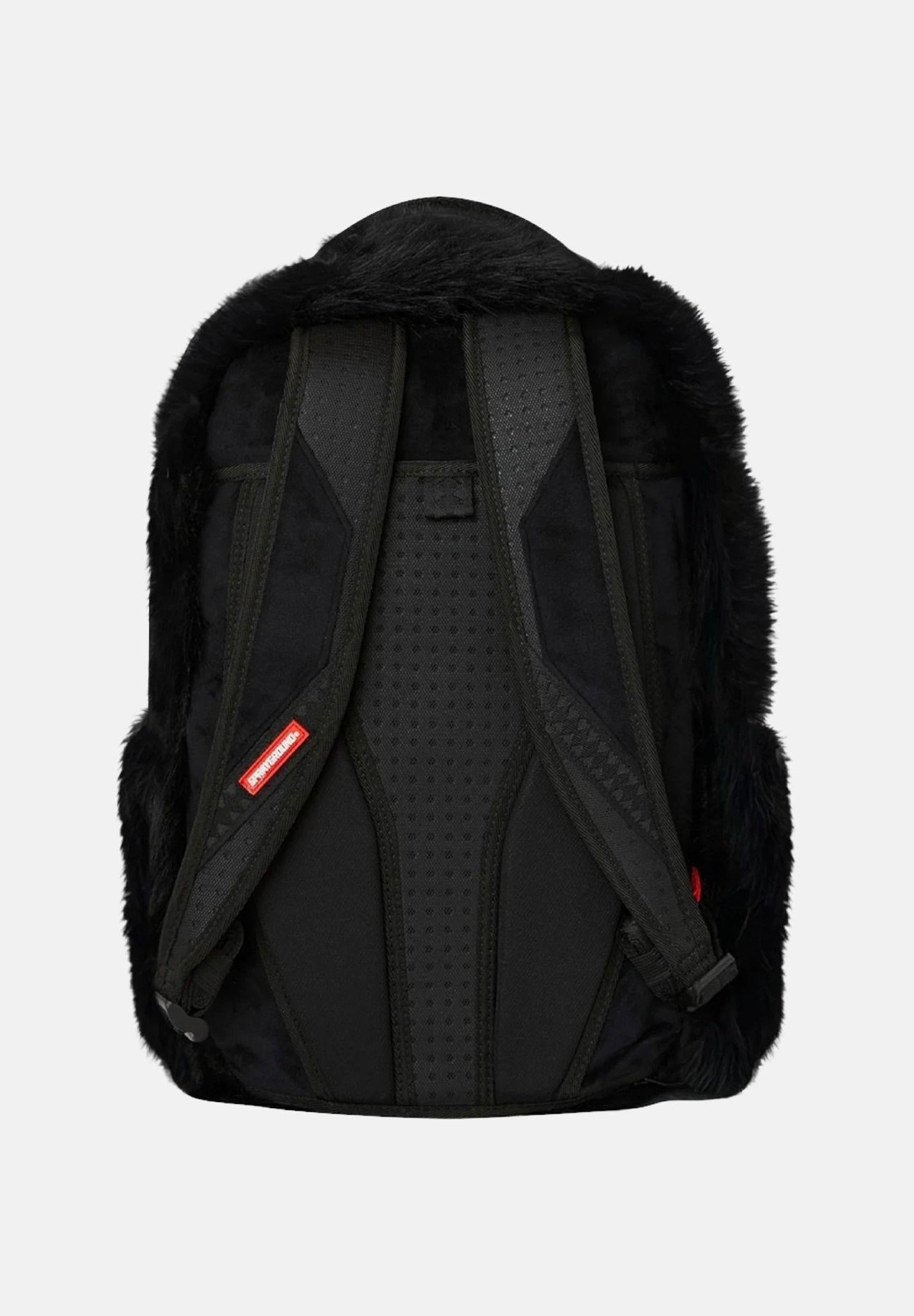Fur Cray Black Backpack 910B8203 NSZ SPRAYGROUND 