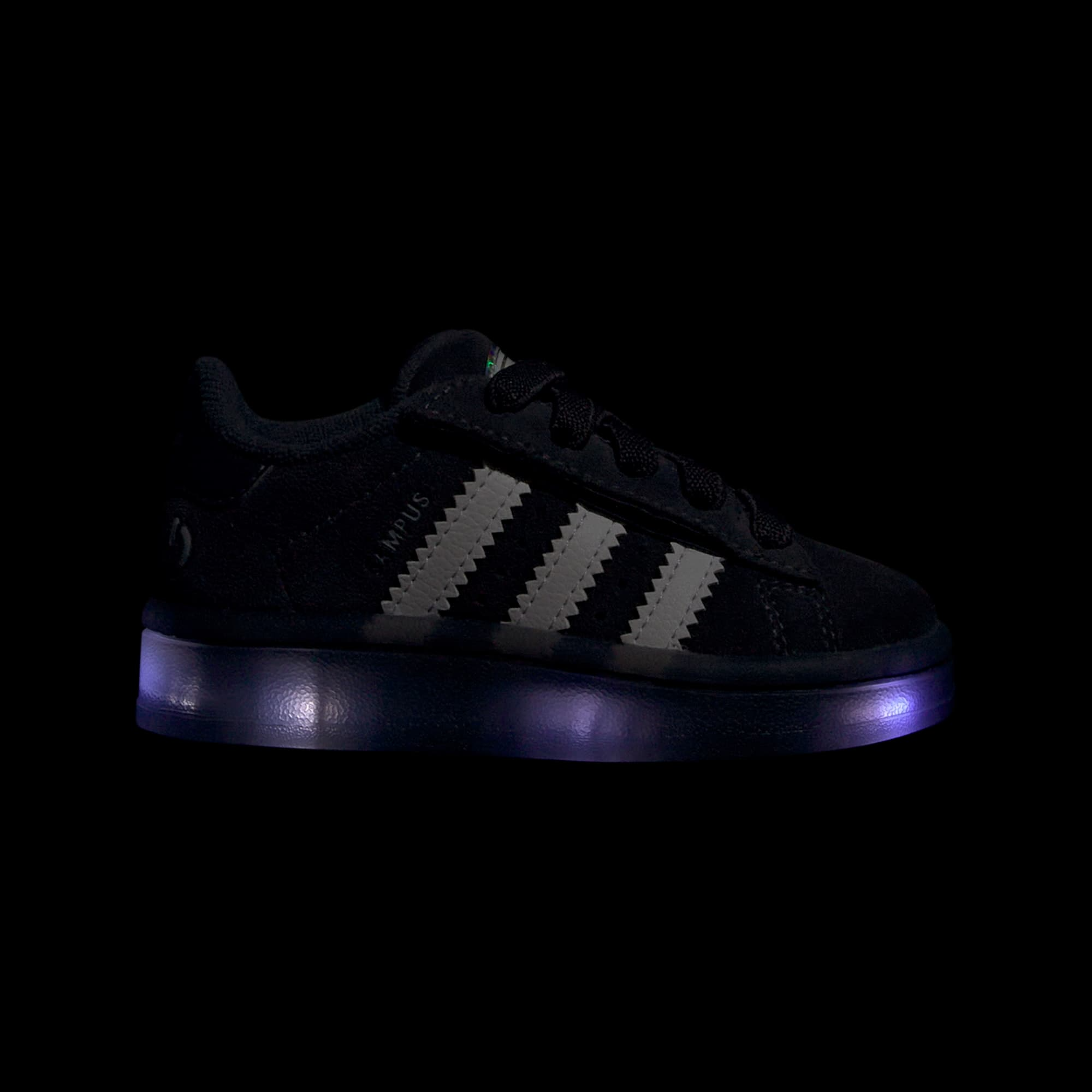 Scarpe bambino Campus 00s con Luci a led Comode Chiusura con lacci elastici JS1284 UNI ADIDAS 