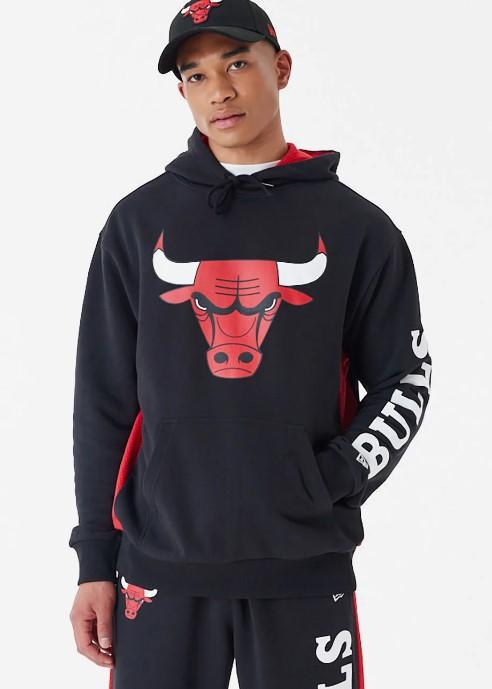 HOODY BULLS 60435496 BLKFDR NEW ERA 