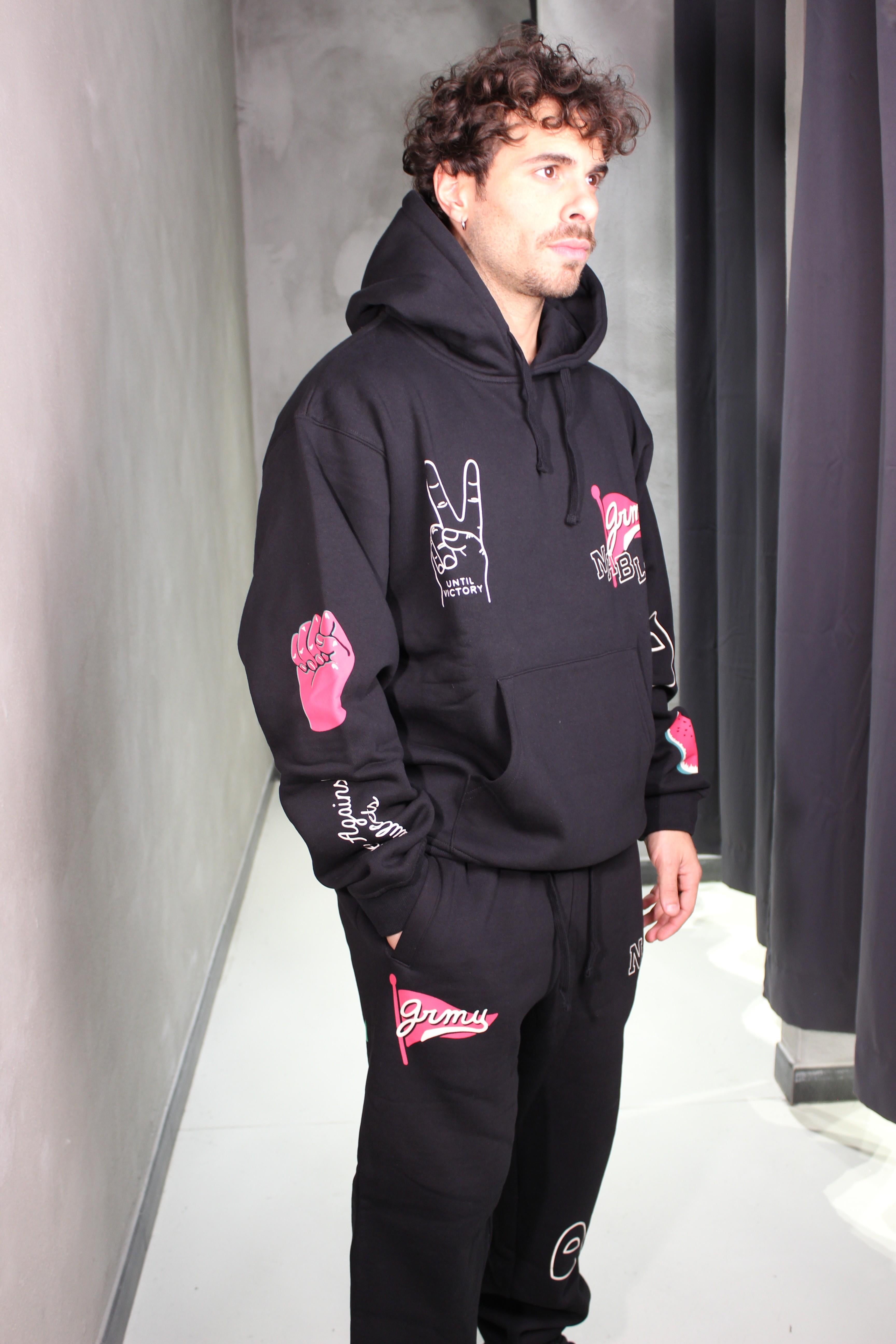 Vintage Tracksuit GCH572 BLACK GRIMEY 