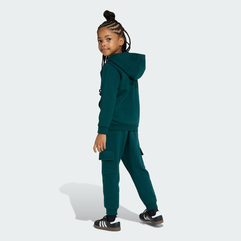 Completo Hoodie Cargo Kids JY4877 UNI ADIDAS 